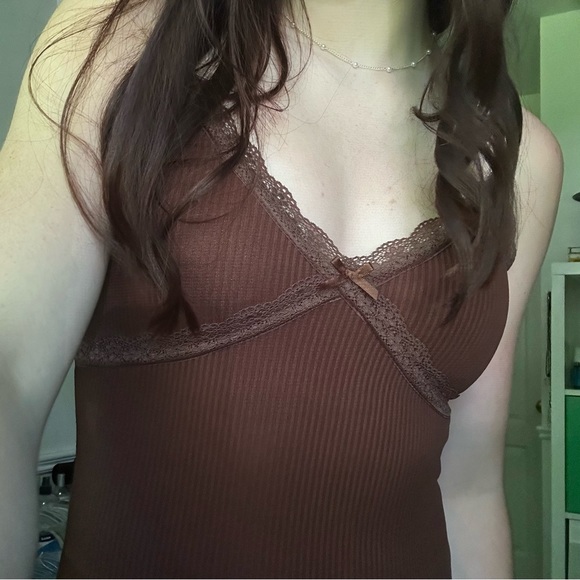 H&M brown mini dress - Picture 1 of 3